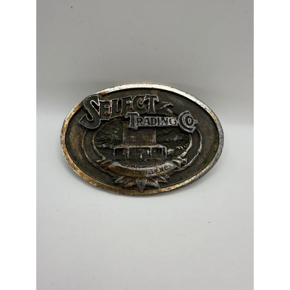 Vintage 1995 Select Trading Co. Belt Buckle